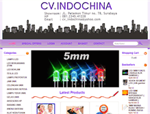 Tablet Screenshot of cvindochina.com